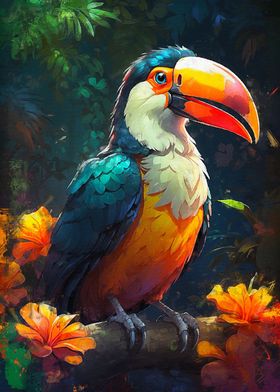 Toucan Tango in the Jungle