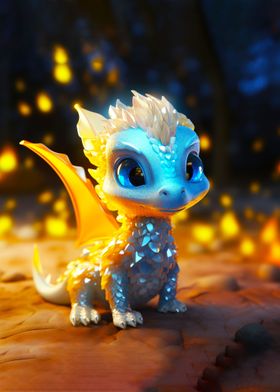 Translucent Baby Dragon