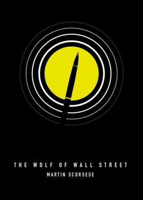 The wolf minimalist poster