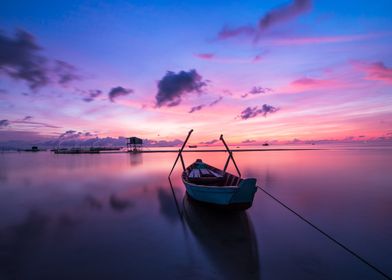 Boat on water