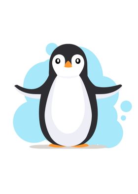 Happy penguin