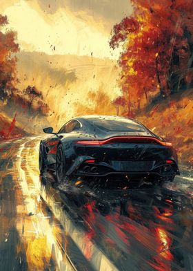 Aston Martin Car Painting