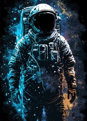 Astronaut Splatter