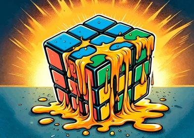 RUBIKS CUBE COMIC