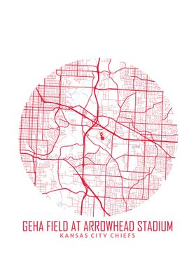 Arrowhead Stadium Map