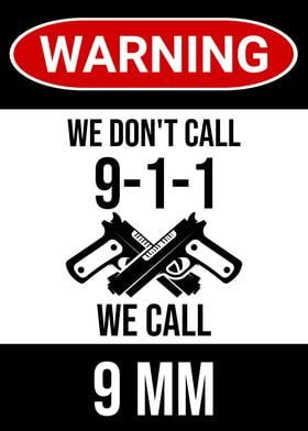 911 FUNNY DOUBLE GUNS