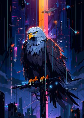 Great Eagle in the city