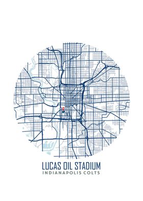 Lucas Oil Stadium Map