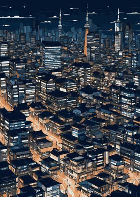 Japan Tokyo Cityscape 1