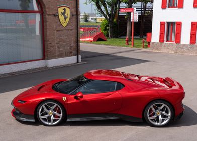 Ferrari sp38 red