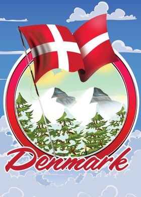 Denmark Travel poster