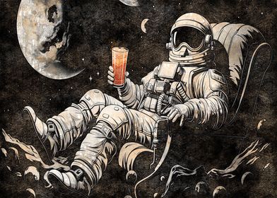 Astronaut Fantasy Art