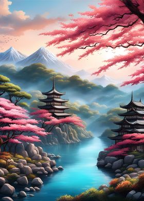 Japanese Landscape art