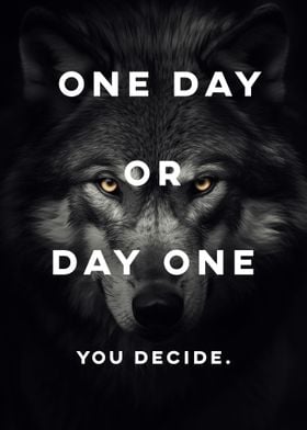 Wolf Quote Motivation