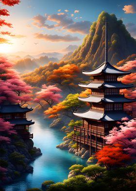 Japan Stunning Nature Art