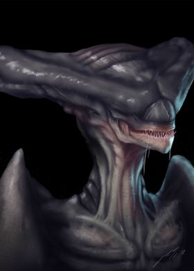 Goblin  Xenomorph Portrait