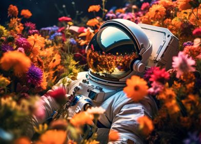 Space Garden Astronaut