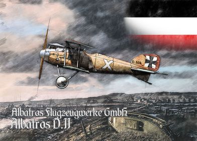 Albatros D II