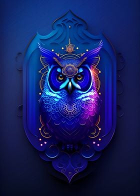 Purple Owl