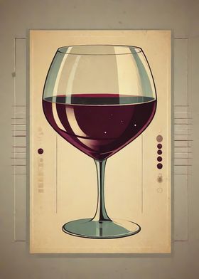 Wine in a glass