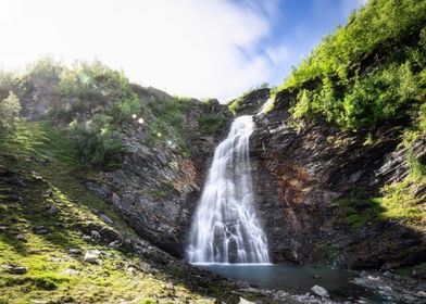 Rottenvikfossen Waterfall
