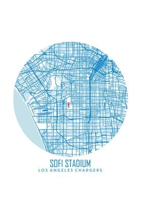 SoFi Stadium Map