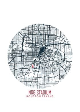 NRG Stadium Map