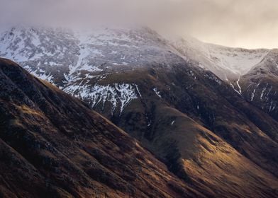 Moody Mountains Scotland