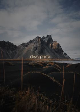 Discipline is intention