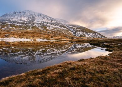 Ben Nevis on a moody day