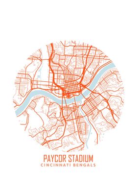 Paycor Stadium Map