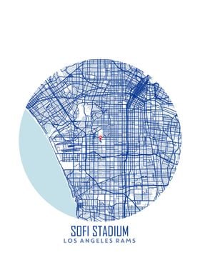 SoFi Stadium Map