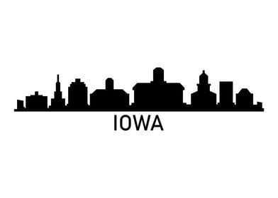 Iowa skyline