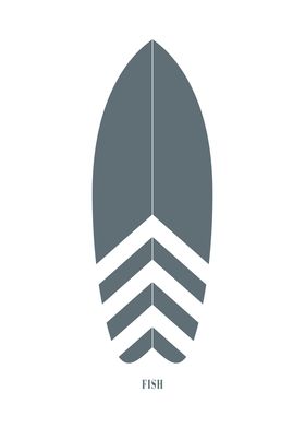 Fish Surfboard