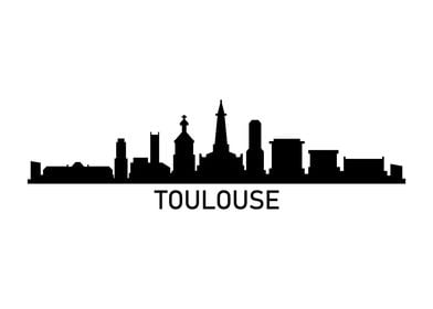 Toulouse skyline