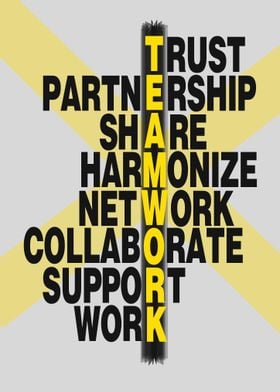 Team Work Poster For You