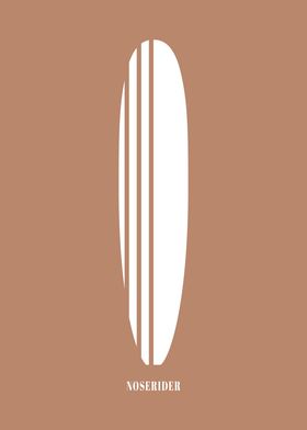 Noserider Surfboard