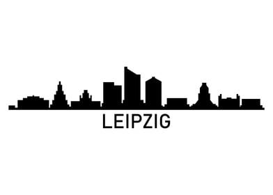 Leipzig skyline
