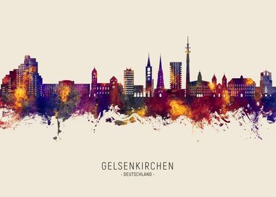 Gelsenkirchen Skyline