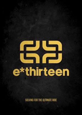 ethirteen e13 gold logo