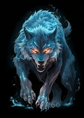 Ice Howl Wolf
