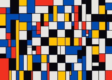 PIET MONDRIAN ABSTRACT