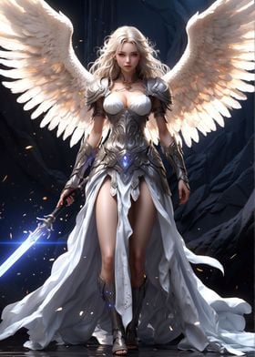 Blond archangel