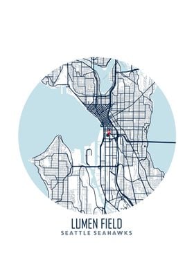 Lumen Field Stadium Map