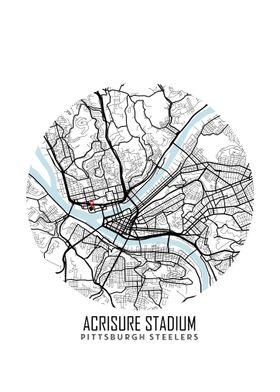 Acrisure Stadium Map