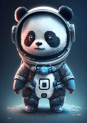 Astronaut Panda Bear