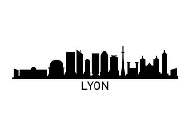 Lyon skyline