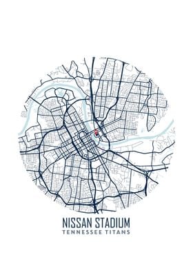 Nissan Stadium Map