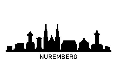 Nuremberg skyline