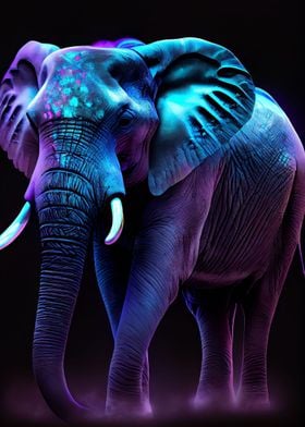 Neon Majesty Elephant